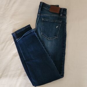 Carly Jean Los Angeles Brooke Straight Leg Jeans Size 3